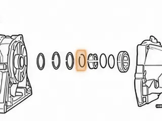 Snap Ring, A750/A761 (2wd) Output Shaft (Rear)(.118”Thick, 1.560”OD) 2003-Up — Part # 117897A