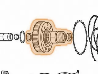 Bushing, A750/A761 Reverse Clutch Hub (Rear)(1.527”OD, 1.395”ID) 2003-Up — Part # 117052-1A