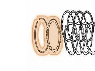 Snap Ring, A750/A761 Holds 2nd Brake Pressure Plate In Case (.117”Thick, 6 7/8”OD) 2003-Up — Part # 117872A