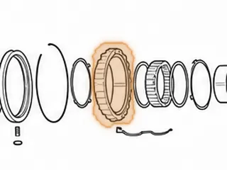 Outer Race, A750/A761 Low/Reverse Sprag (18 Lugs)(1.340”Thick, 3.740”ID) 2003-Up — Part # 117669A