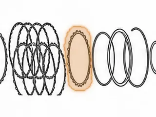 Apply Plate, A750/A761 Reverse Clutch (.129”)(24 Teeth)(5.875”ID)(# 5) 2003-Up (With 2 V Notched Teeth) — Part # 117151A