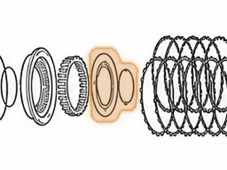 Piston/Retainer, A750/A761 Direct Clutch (Bonded)(5.180”OD)(2.665”ID) 2003-Up — Part # 117985A
