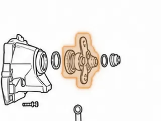 Yoke, A761 (2wd)(Bolt-On Type) (1.662”OD At Seal)(3 Hole) 2004-Up — Part # 117841B