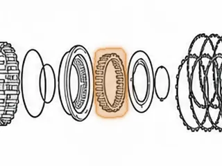 Springs W/Retainer, A750/A761 Direct Clutch Return (32 Springs)(.775”Thick)(4.930”OD) (3.895”ID) 2003-Up — Part # 117975A