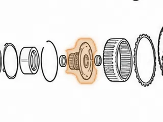 Hub, A750 Rear Planet Ring Gear (63 Outer Ring Gear Teeth)(1.975”Tall) 2003-Up — Part # 117604A