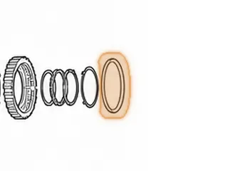 Washer, A750/A761 # 2 Sprag To # 3 Sprag (.302”Thick, 4.420”OD, 3.780”ID)(Plastic, W/4 Round Tabs) 2003-Up — Part # 117247A
