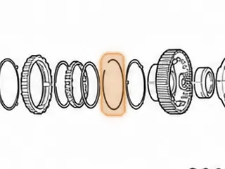 Snap Ring, A750/A761 Holds # 3 Sprag In Outer Race (.038”Thick, 4.260”OD) 2003-Up — Part # 117887A