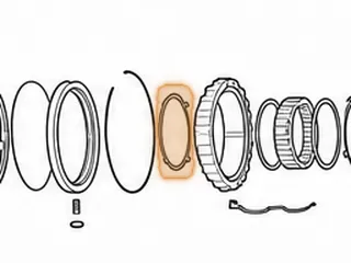 Washer/Retainer, A750/A761 Low/Reverse Sprag (Front)(.025”Thick, 4.005”OD, 3.465”ID)(4 Tabs) 2003-Up — Part # 117284A