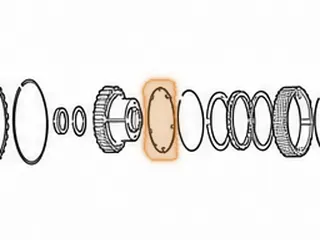 Washer, A761 Inner Sprag Race To Outer Sprag Race (.060”Thick, 3.180”OD, 3.530”ID)(5 Tabs) 2004-Up — Part # 117283B