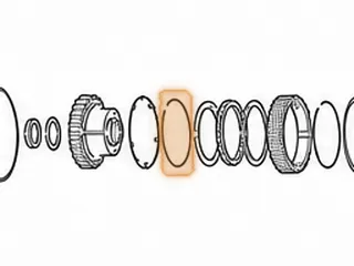 Snap Ring, A761 Holds Sprag Element To Outer Race (.031”Thick, 3.600”OD) 2004-Up — Part # 117886B