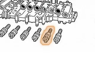 Solenoid, A8LR1 4th & Overdrive Clutch (KKG L1160113 Cast) (Black End) 2011-Up — Part # 331427A