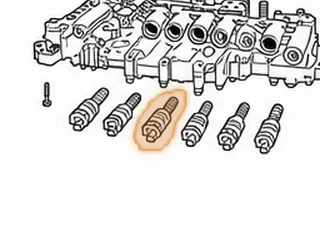 Solenoid, A8LR1 2-7 Brake (KK11 L161065)(Brown End) 2011-Up — Part # 331450A