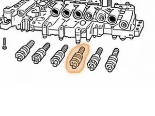 Solenoid, A8LR1 3-5 Reverse Clutch (KKD L1210379 Cast)(Red End) 2011-Up — Part # 331431A