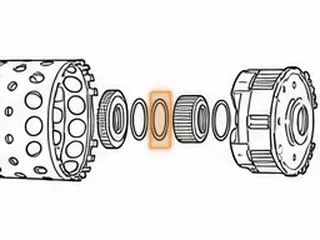Race, A8LR1 3-5 Reverse Sungear (Large Outer) to 3-5 Reverse Sungear(Small Inner) (2.388”OD) 2011-Up — Part # 331247A