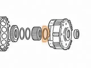 Bearing W/Races, A8LR1 3-5 Reverse Sungear(Inner) To The Planet (2.313”OD)(.141Thick) 2011-Up — Part # 331248A