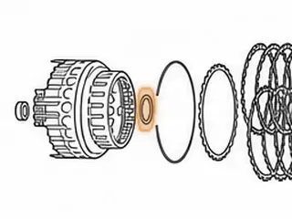 Bearing W/Races, A8LR1 4th Clu Hub To 4th Drum (1.860”OD) (.173”Thick) 2011-Up — Part # 331235A