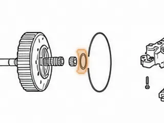 Bearing W/Races, A8LR1 4th Drum To Output Shaft (1.795”OD) (.142”Thick) 2011-Up — Part # 331268A