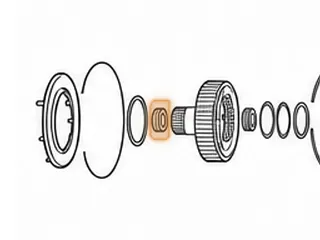 Bushing, A8LR1 Underdrive Clutch Hub (Front & Rear)(1.260”ID) (1.378”OD)(.475”Wide) 2011-Up — Part # 331043A