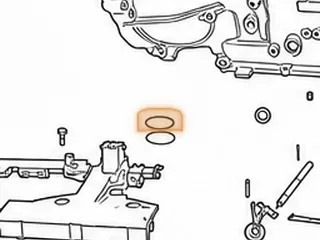 O-Ring, A8LR1 Wire Harness to Case (1.695”OD)(.122”Thick) 2011-Up — Part # 331347A