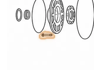 Bolt Set, A8LR1 Pump To Case (12mm Hex x 2.070”Long) (12 Pieces) 2011-Up — Part # 331777AK