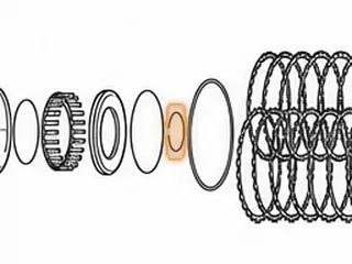 Snap Ring, A8LR1 Holds 3-5 Clutch Piston Kit In The Drum (2.010”OD) 2011-Up — Part # 331879A