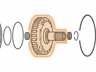 Drum, A8LR1 6th Clutch (5 Clutch) (Steel)(5.085” Tall) 2011-Up — Part # 331554A