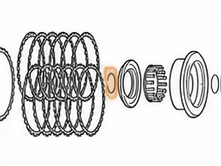 Snap Ring, A8LR1 Holds 4th Clutch Piston Retainer (1.615”OD) (.060”Thick) 2011-Up — Part # 331862A