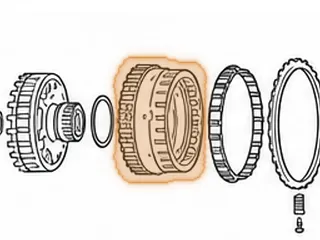 Ring Gear, A8LR1 Low/Reverse (30/36 Clutch Teeth)(82 Teeth) (2.775”Thick) 2011-Up — Part # 331592A