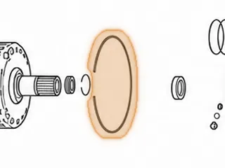 Snap Ring, A8LR1 Holds Center Support In Case (.076”Think) (7 1/2”OD) 2011-Up — Part # 331883A