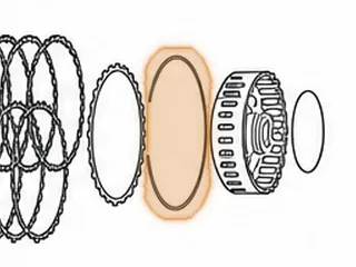 Snap Ring, A8LR1 Holds 2-7 Brake Clutch In Case (7 5/8”OD)(.078”Thick) 2011-Up — Part # 331873A
