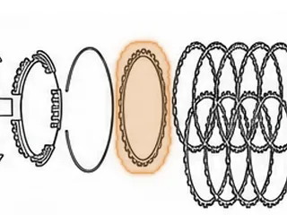 Backing Plate, A8LR1 8th/Low/ Reverse Brake Clutch (Bottom)(27 Teeth) (One Sided Friction) (.127”Thick)(3 Wide Teeth)… — Part # 331154A