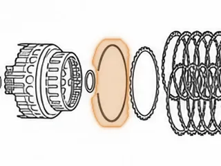 Snap Ring, A8LR1 Holds 4th Clutch In Drum (6 3/16”OD)(.094”Thick) 2011-Up — Part # 331861A