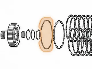 Snap Ring, A8LR1 Holds Underdrive Clutch In The Underdrive Drum (5.657”OD) (.094”Thick) 2011-Up — Part # 331864A
