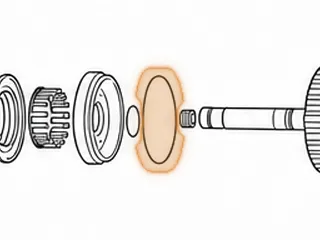 D-Ring, A8LR1 Underdrive Clutch Piston (Outer)(4.883”OD) (.081”Thick) 2011-Up — Part # 331329A