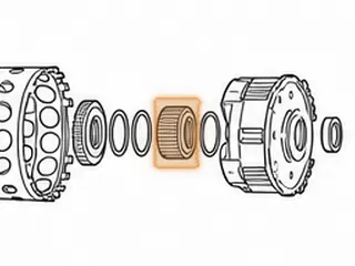 Sungear, A8LR1 3-5 Reverse Planet (Inner)(Small)(38 Teeth)2011-Up — Part # 331614A