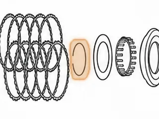 Snap Ring, A8LR1 Holds 6th Clutch Piston Kit In Drum (.099”Thick)(3.230”OD) 2011-Up — Part # 331877A
