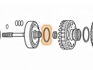 Bearing W/Races, A8LR1 Overdrive Ring Gear To 6th Sungear Shell (2.930”OD)(.140”Thick) 2011-Up (Use 331217A) — Part # 331223A