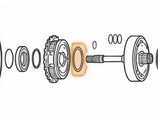 Bearing W/Races, A8LR1 Overdrive Planet To Ring Gear (2.930”OD) (Selective) 2011-Up… — Part # 331217A