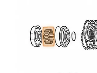 Spring W/Retainer, A960E Coast/Forward (14 Springs)(1.015”Thick)(2.855”OD) 2006-Up — Part # 267974A