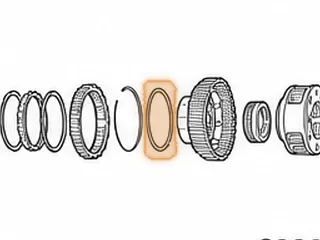 Washer, A960E #3 Sprag To Inner Race (3.803”OD)(.060”Thick)(Plastic)(3 Round Tabs) 2006-Up — Part # 267249A