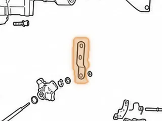 Manual Lever, A960E (5”Long Off Set)(Cast # FE92)(.982”Wide) 2006-Up — Part # 267992A