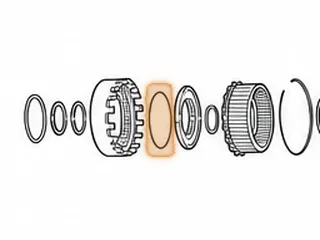 Snap Ring, A960E Holds Ring Gear To Center Planet (3.750”OD)(.056”Thick)(.177”Wide) 2006-Up — Part # 267866A