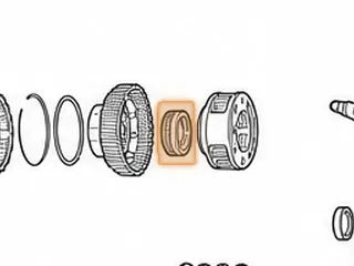 Bushing, A960E Front Planet (1.920”ID)(2.050”OD)(Brass) 2006-Up — Part # 267053A