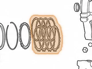 Friction, A960E B2 Clutch (.060”Thick)(4.863”OD)(35 Teeth) 2006-Up — Part # 267100A