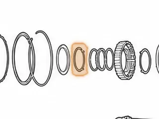 Retainer, A960E #2 Sprag (2.945”OD)(.024”Thick) (2.305”ID)(4 Legs) 2006-Up — Part # 267285A