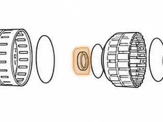 Caged Needle Bearing, A750/A761 Direct Drum (Front)(.550”Wide, 2.375”OD) (Cast # KOYO BSM556014BJ-1) 2003-Up — Part # 117219A