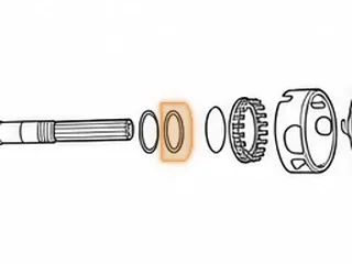 Bearing W/Race, A960E Rear Planet To Case (2.230”OD)(1.710”ID)(26 Needles) 2006-Up — Part # 267251A