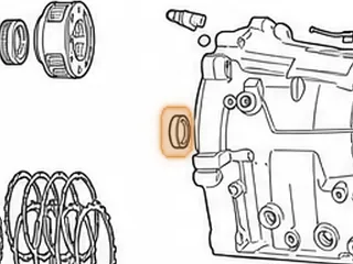 Bearing, A960E Caged Needle To Case (1.430”ID)(Cast # NSK DB503607W Or D8503607W) 2006-Up — Part # 267262A
