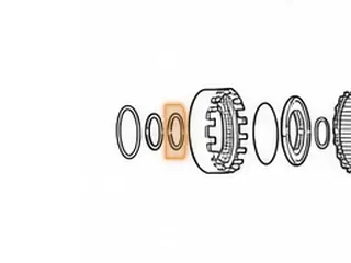 Bearing W/Race, A960E Front Planet Sungear To Hub (2.080”OD) (1.523”ID)(.110”/.205”Thick) 2006-Up — Part # 267241A