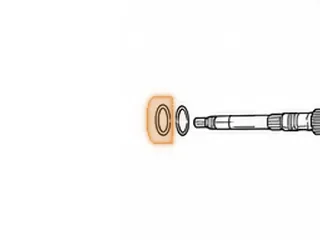 Bearing, A960E Low-Reverse Hub To Sungear (1.715”OD)(.156”Thick)(1.100”ID) 2006-Up — Part # 267254A